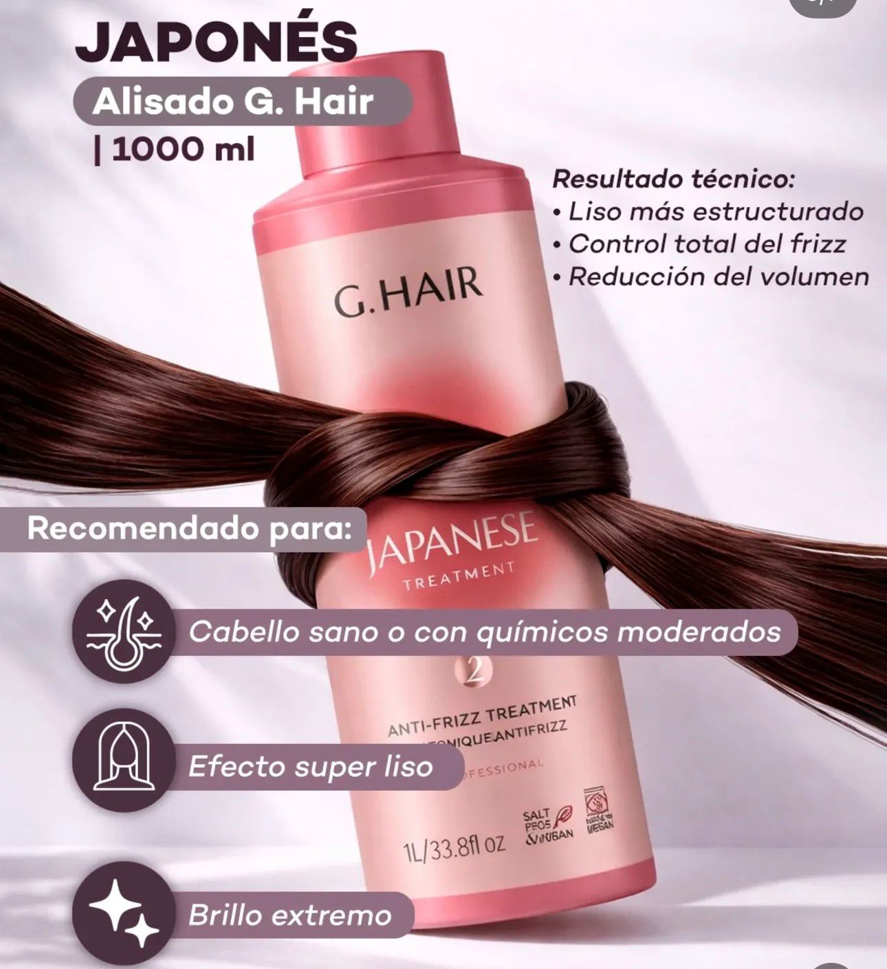 G Hair Tratamiento Japonés - Imagen 4
