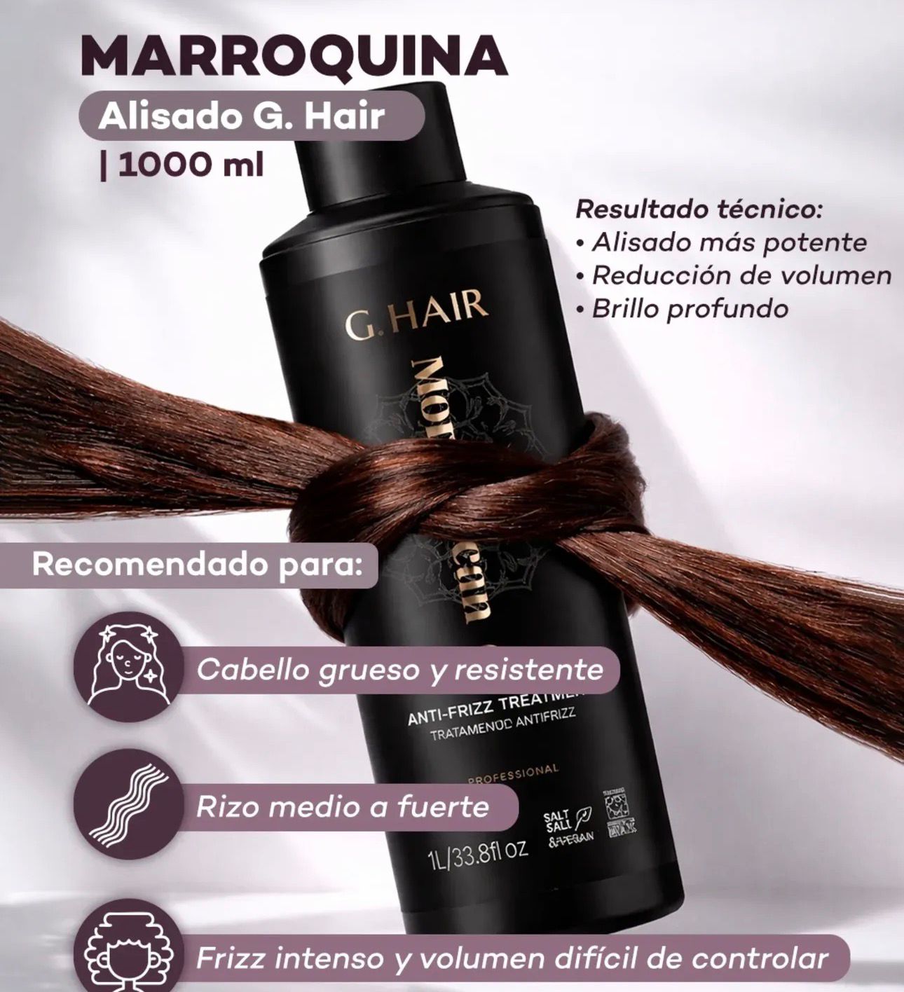 Marroquina Alisado Litro - Imagen 4