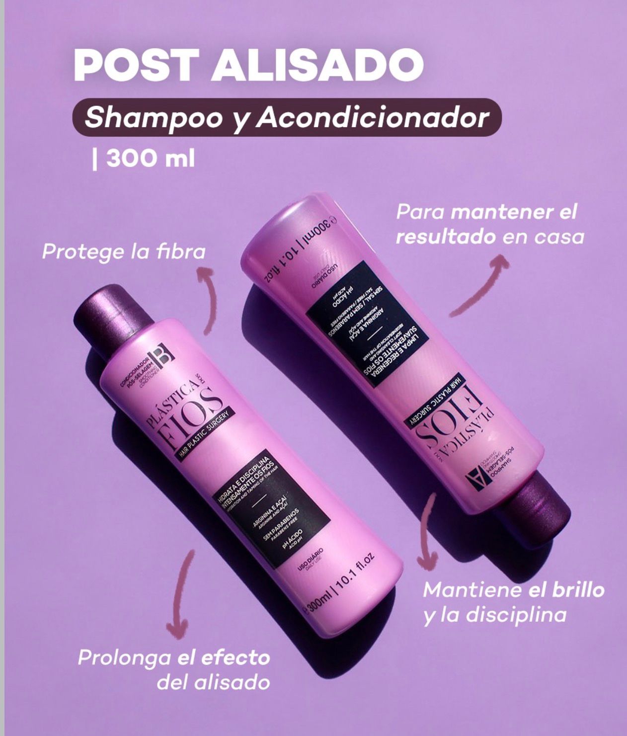 Shampoo pos alisado Cadiveu - Imagen 2